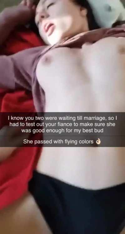 Your best friend made sure she was good enough for you