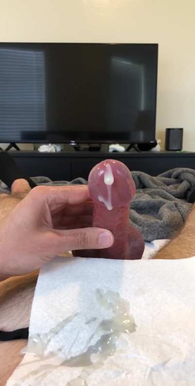 I can't stop shooting cum