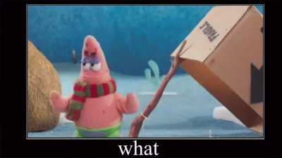 I can’t believe Patrick said that!