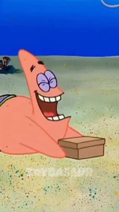 you haven't seen the full video have you, squidward?