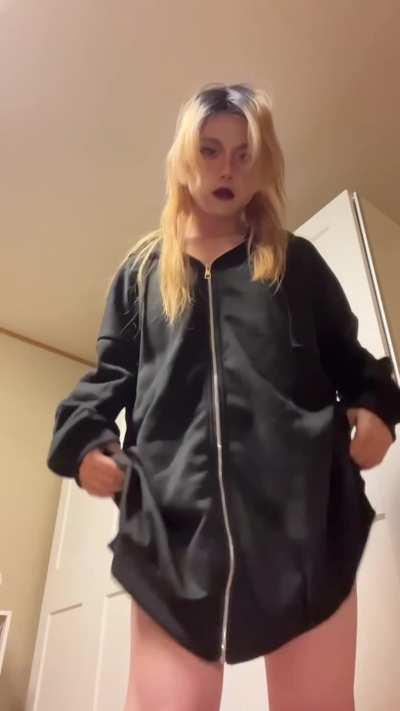 I didn't even wear any pants today.