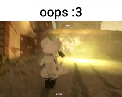 It was an accident, I swear