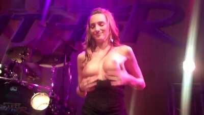 Flashing at a Steel Panther concert