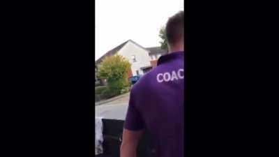 Father knocks out bully