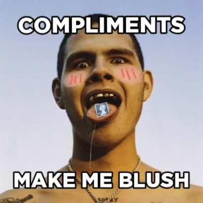 compliments make Slowthai blush