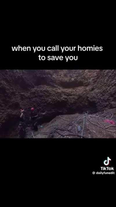 Maybe he needs a checklist before saving anyone 