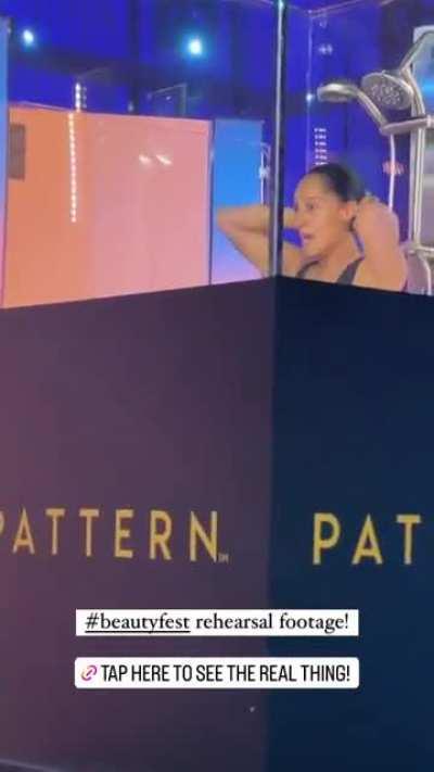 Tracee's Sexy Shower Practice Video At Beautyfest