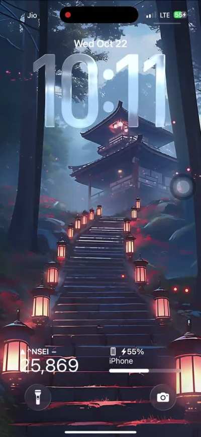 New lights wall paper