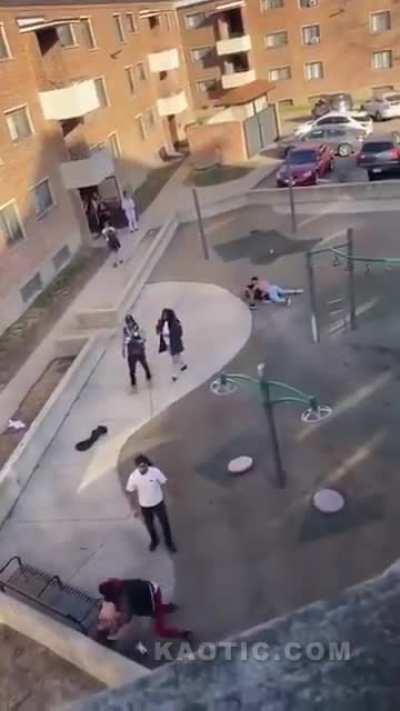 A fight leads to someone getting fatally shot in a project building somewhere in Chicago