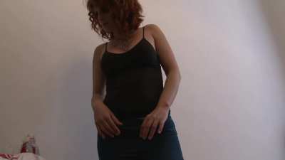 Hot festival girls after rave fest at home dance party with sexy lingerie try on haul (hairy pussy wedgies and upskirt panties are optional)