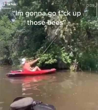 The bees won