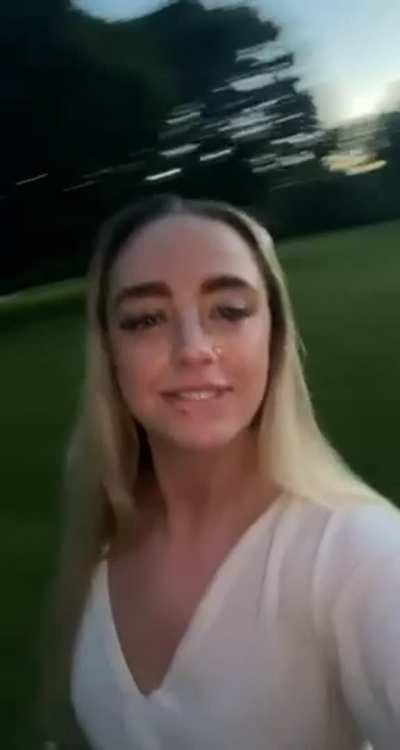 Had a nice walk in the park after my shoot!