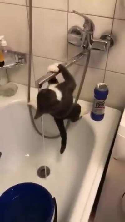 To drink water