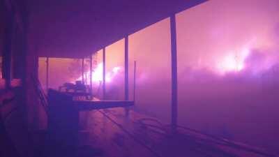 Part two of three of a firestorm that hit the NSW South Coast on New Years Eve. Check my profile for the other clips.