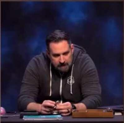 [No Spoilers] Travis distracting himself during downtime