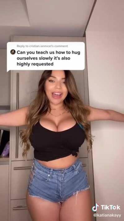 Big jugs. I meant hugs