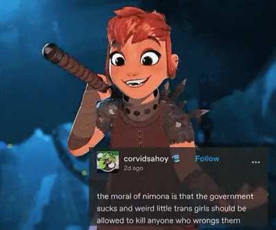 Shoutout to a movie that helped crack my egg.