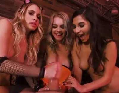 Trick or treat give me something good to eat!