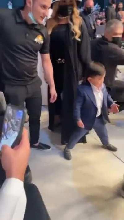 Hasbulla attacked in Abu Dhabi last night