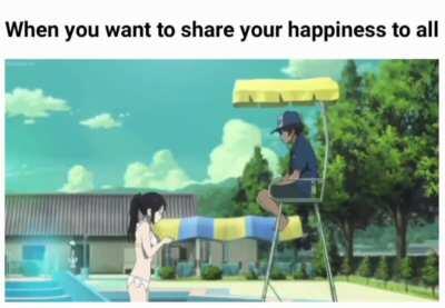 Happiness is only real when shared.