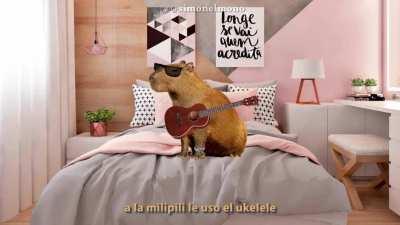 Nico del caño de caño fumandose un caño