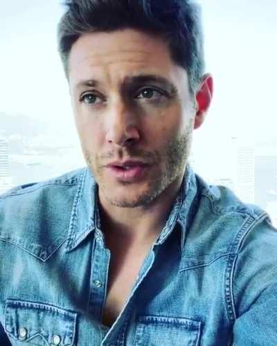 Jensen's post about the first day of filming the series finale