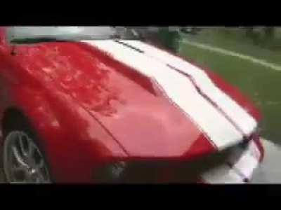 Letting a 14yr old start a Mustang