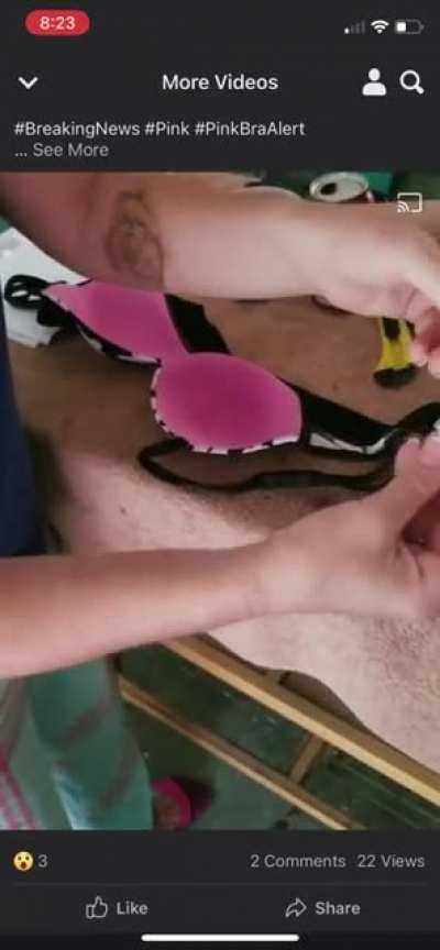 Karen thinks that Victoria's Secret is tracking people through their bra