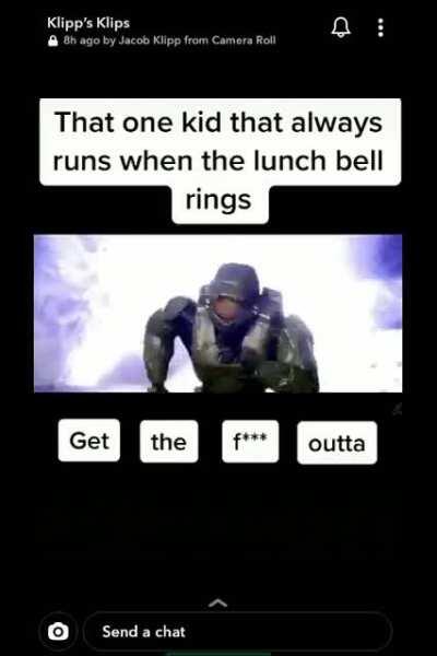 Gotta run in order to impress the popular kids