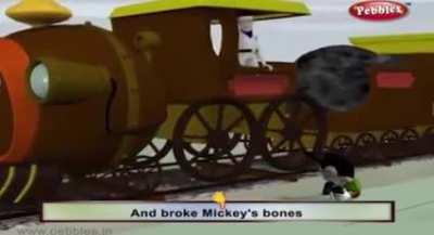 Poor Mickey:(
