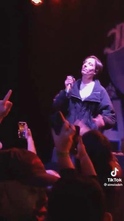 Wicca performing Absolute in Doubt and letting the crowd sing Peep’s part made me tear up 