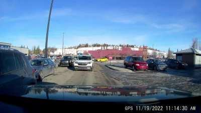 It's amazing what people do when you get in the way of their coffee