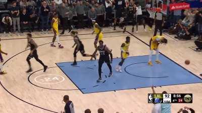 [Highlight] Jaren Jackson Jr.'s putback dunk on Anthony Davis from earlier in the season