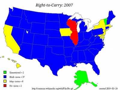 Anytime anyone tells you that gun control is inevitable, and that there is nothing we can do, show them this. Huge progress has been made, in recent years. Keep standing up for your rights. Source:  