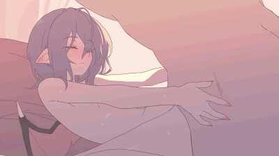 Remilia getting her tank filled