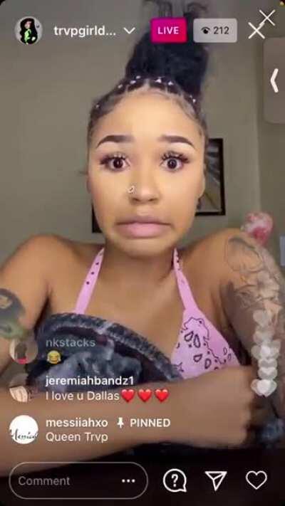 Her nip slip (y’all welcome)