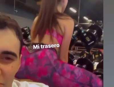 Zoomed ass | From her Instagram Stories