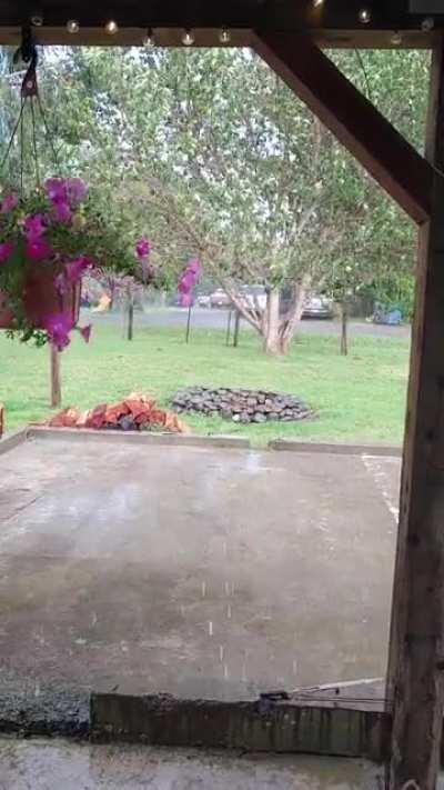 Sudden downpour in the PNW