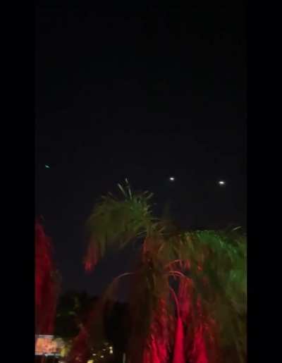 Helicopter Chasing two UAPs/Orbs