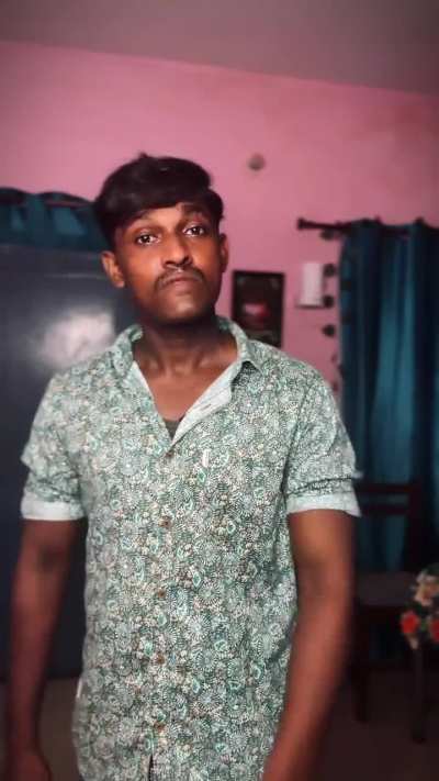 Indian man spitting facts (Real)