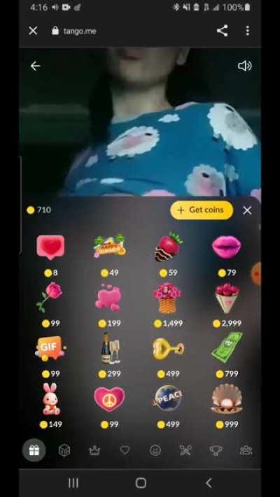 Tango live shaved pussy.