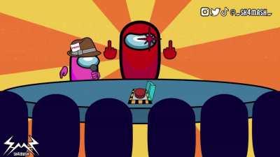 Among Us Interview but it's Rhythm Heaven