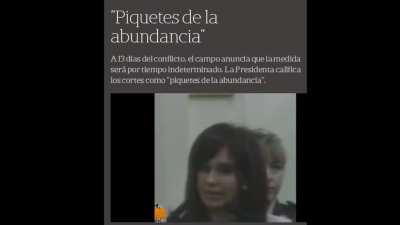 Porque no pararon a esta enferma? Soy hijo del 2008,el descenso economico de mi famila aca comienza.