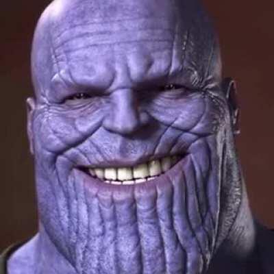 thanos cheeked