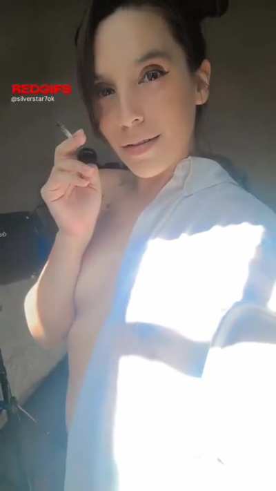 You wish you had this goddess around.