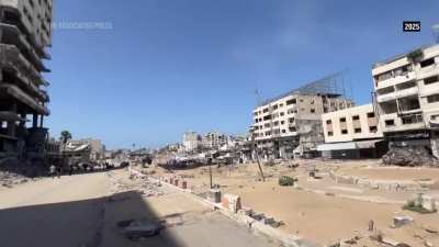 Before and after videos show much of Gaza reduced to ruins by Israeli bombardment