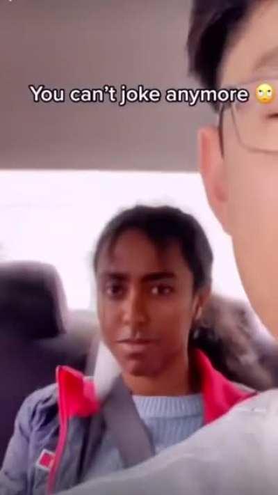 we can't joke anymore smh, anyways&hellip;