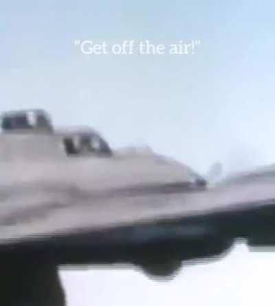 American pilots see a German jet in 1944