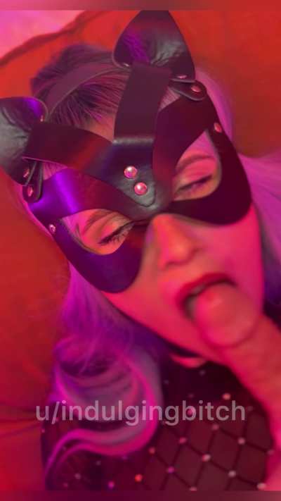 I can’t get enough of masters cock down my throat