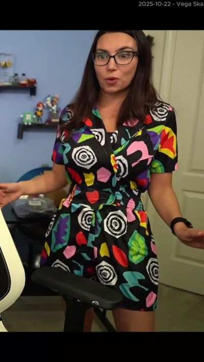 Trisha's costumes (romper, dress and scaffolding)